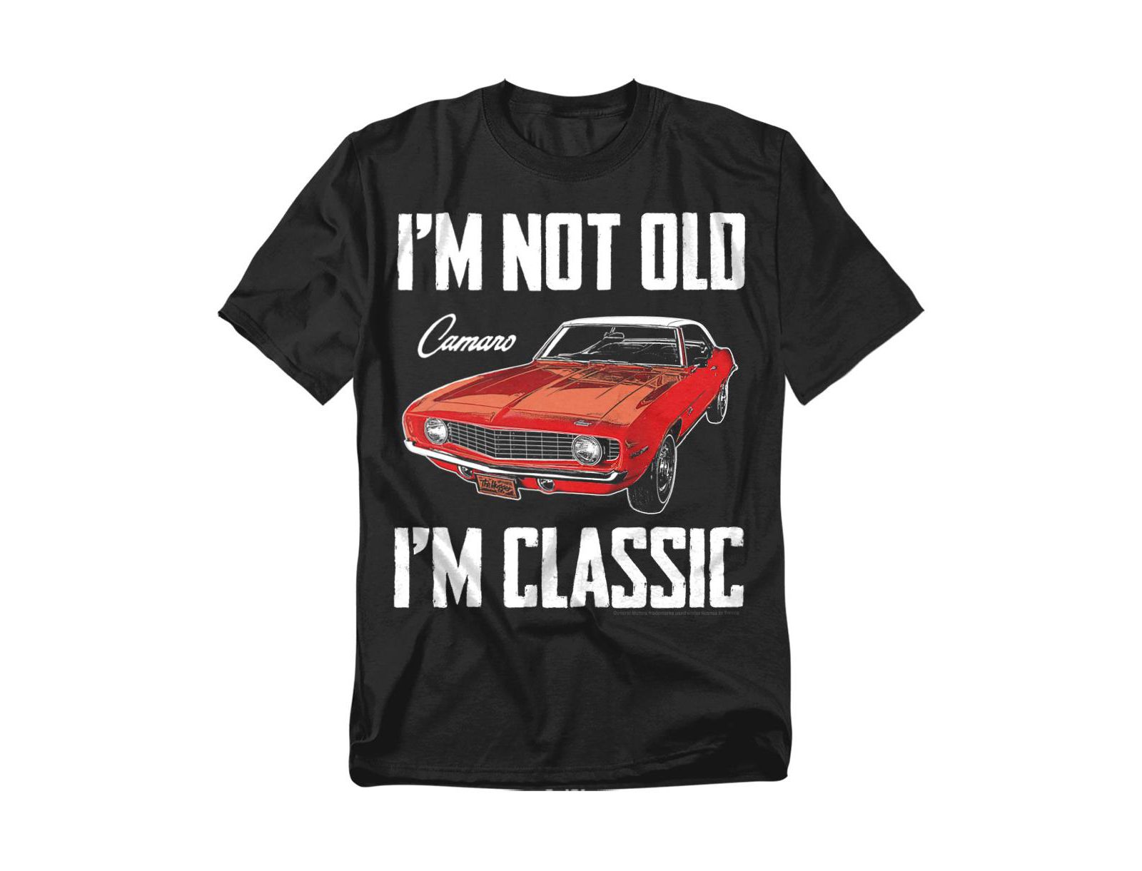 Corvette Men's I'm Not Old I'm Classic Camaro T Shirt