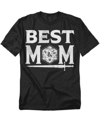 Футболка D&D Dungeons Dragons Mother's Day Best Mom D20, мужская, темная