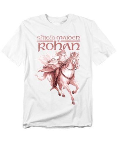 Мужская футболка Lord Of The Rings War Of The Rohirrim Maiden Horse Run