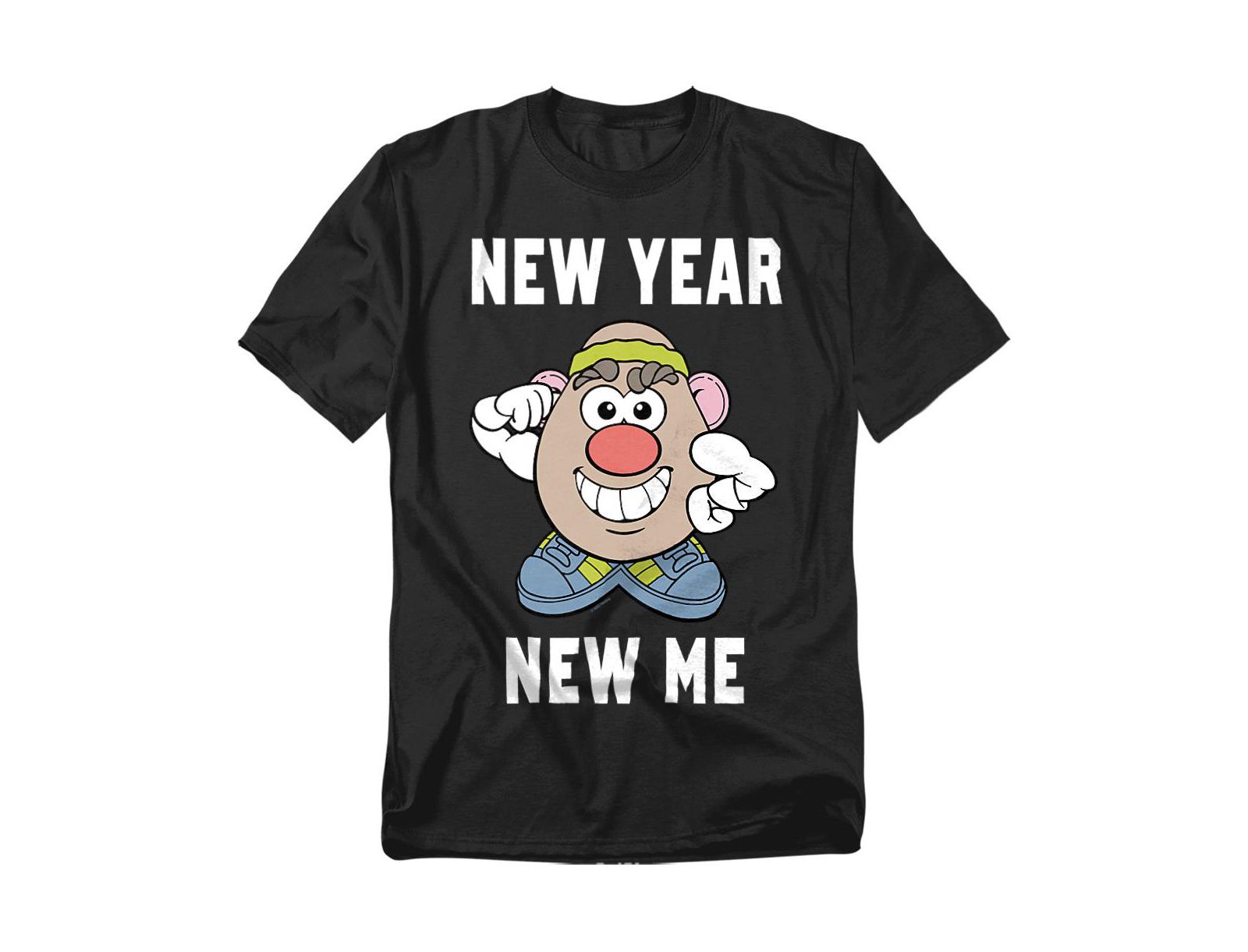 Мужская футболка Hasbro+ Potato Head New Year New Me