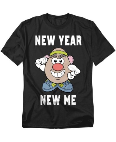 Мужская футболка Hasbro+ Potato Head New Year New Me
