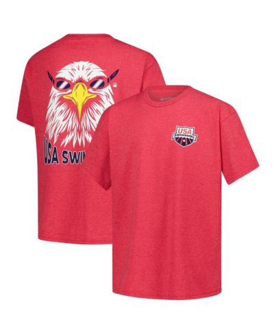 Flomotion Детская футболка USA Swimming Team Eagle Eye Splash Red
