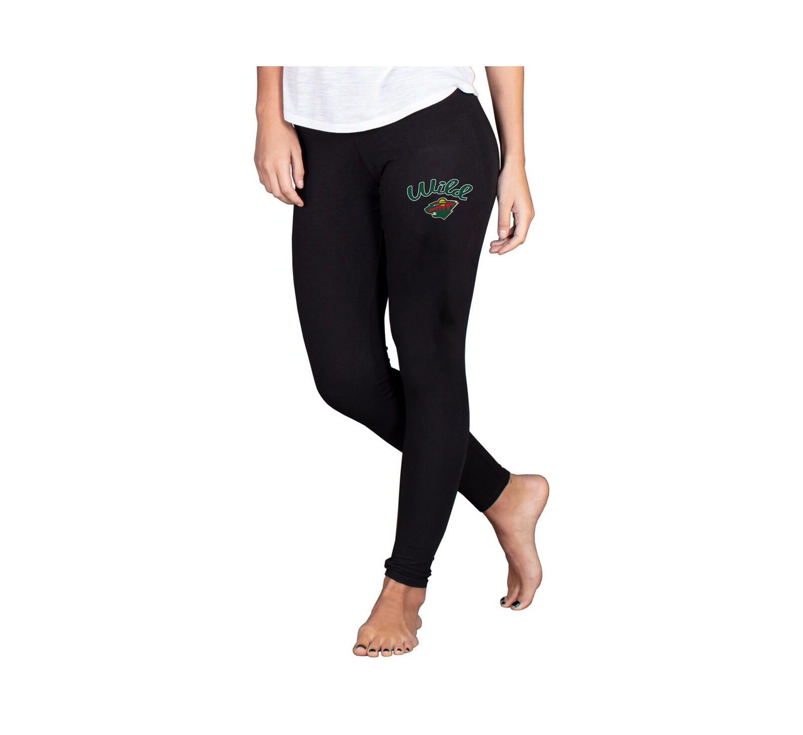 Женские леггинсы Concepts Sport Black Minnesota Wild Fraction