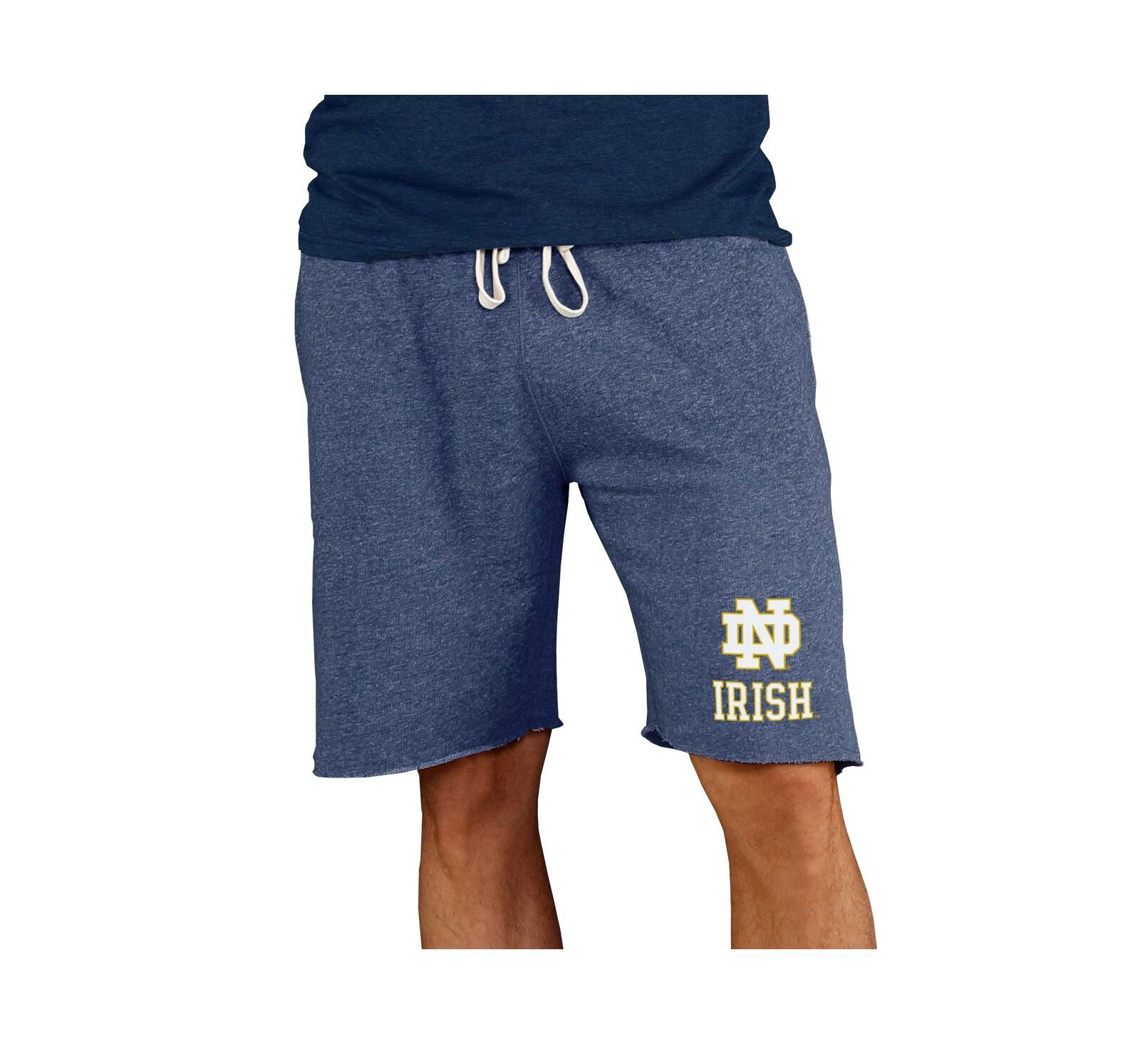 Concepts Sport Men's Navy Notre Dame Fighting Irish Mainstream Terry Shorts