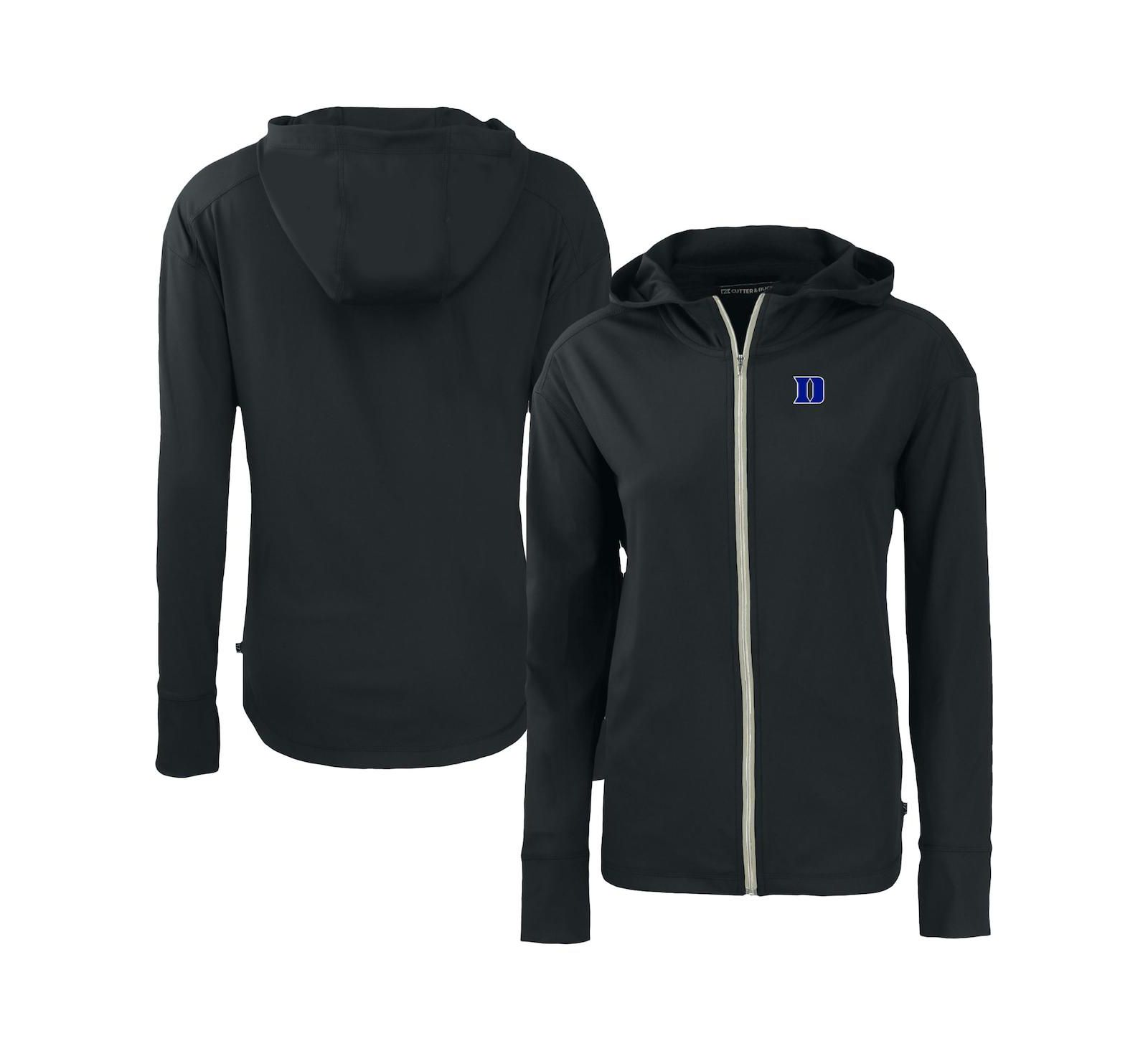Cutter & Buck Женская черная толстовка Duke Blue Devils Daybreak Eco Full-Zip