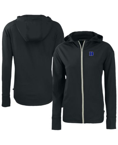 Cutter & Buck Женская черная толстовка Duke Blue Devils Daybreak Eco Full-Zip