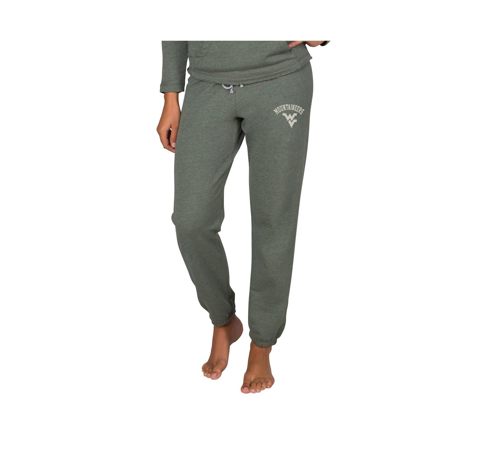 Женские брюки Concepts Sport Green West Virginia Mountaineers French Terry Tri-Blend