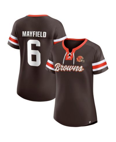 Женская футболка Fanatics Baker Mayfield Cleveland Browns Athena Name & Number