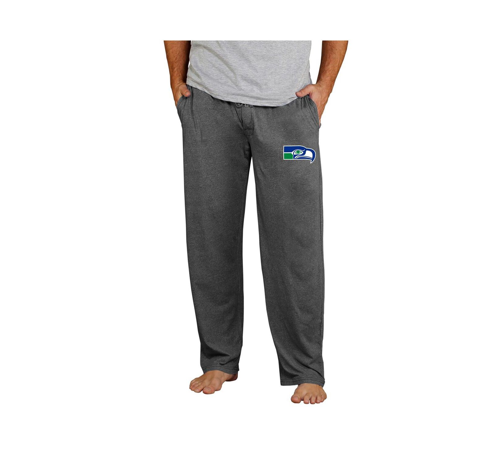 Concepts Sport Men's Charcoal Seattle Seahawks Retro Quest Knit Pants
