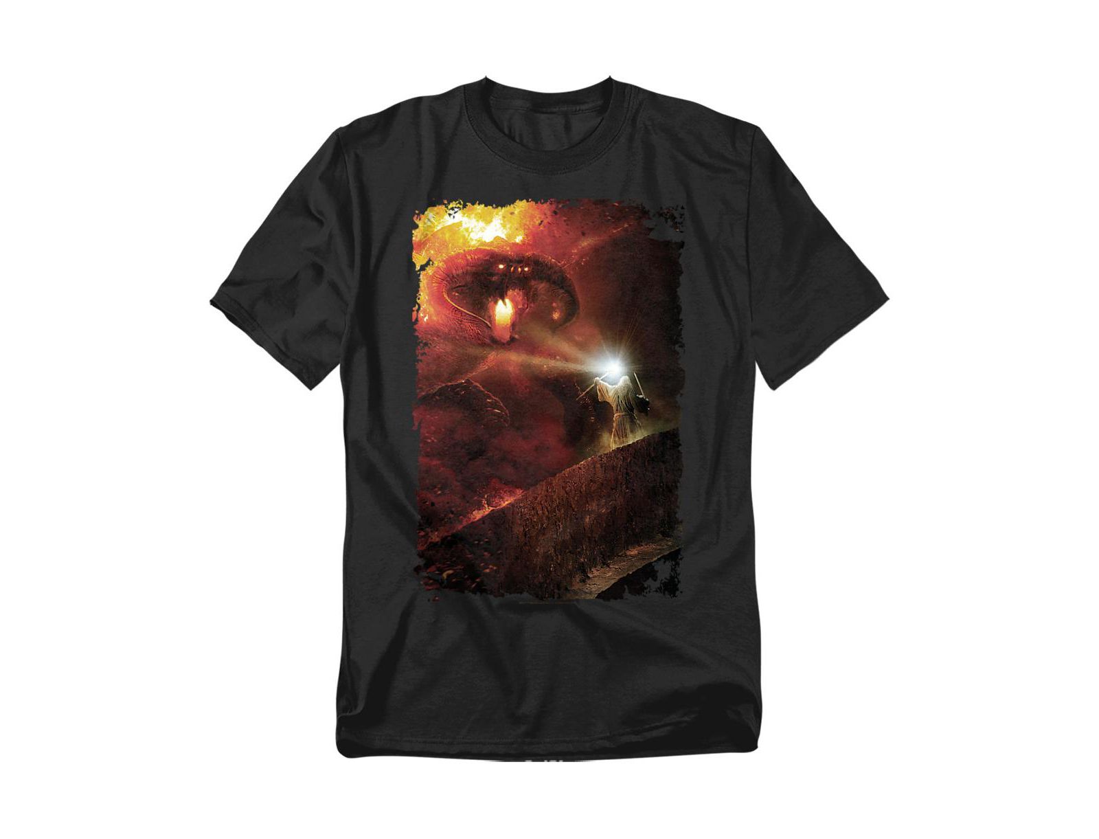 Lord Of The Rings Men's The Balrog You Shall Not Pass T-Shirt