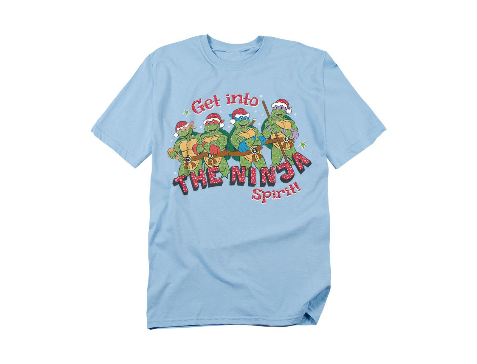 Teenage Mutant Ninja Turtles Men's The Ninja Christmas Spirit T-Shirt