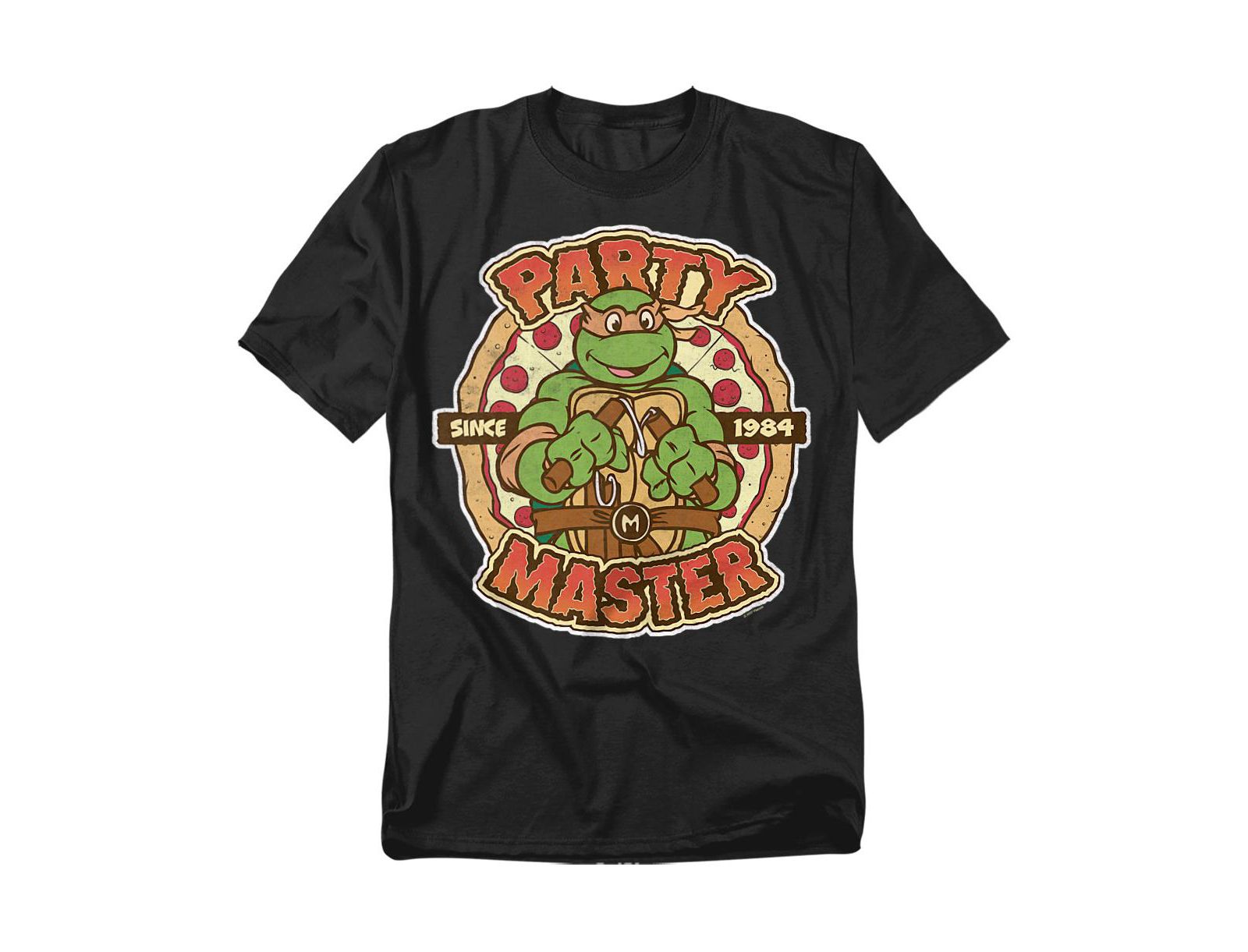 Мужская футболка Teenage Mutant Ninja Turtles Mikey Party Master