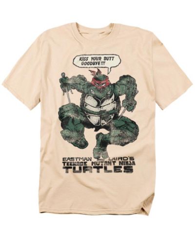 Teenage Mutant Ninja Turtles Men's Raph Kiss Your Butt Goodbye T-Shirt