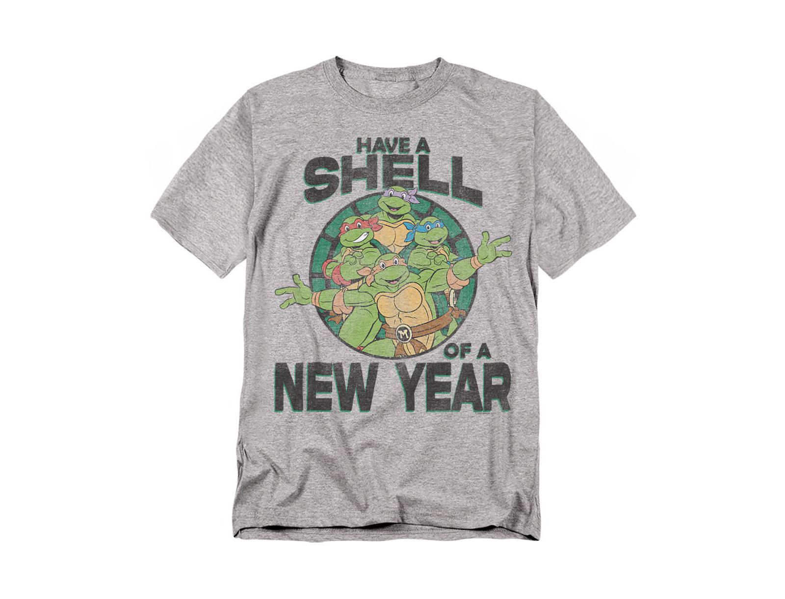 Teenage Mutant Ninja Turtles Men's Shell Of A New Year T-Shirt