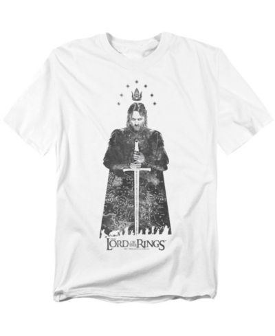 Мужская футболка Lord Of The Rings Aragorn Map Fellowship