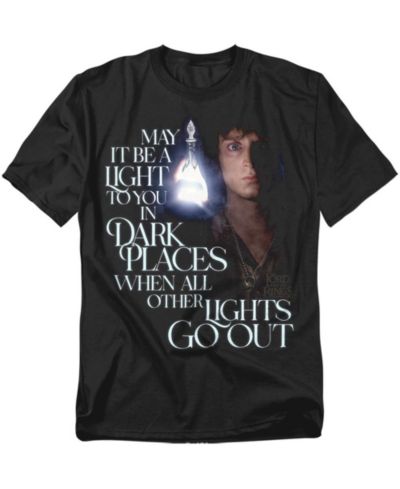 Lord Of The Rings Мужская футболка Frodo Light In The Dark