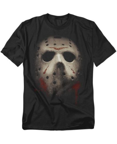 Friday The 13th Men's Jason Voorhees Large Face Mask T-Shirt