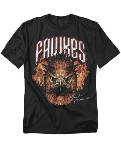 Harry Potter Big & Tall Fawkes The Phoenix Flames T-Shirt