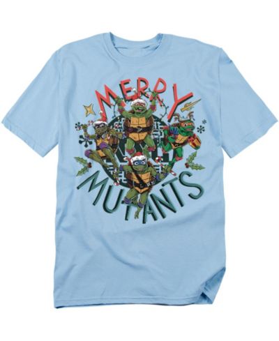 Teenage Mutant Ninja Turtles Мужская рождественская футболка Merry Mutants