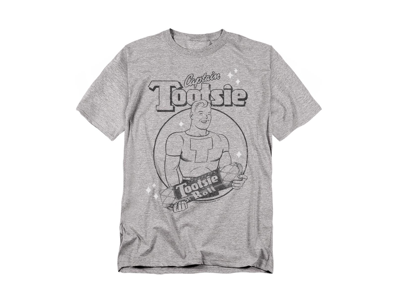 Tootsie Roll Men's Captain Tootsie Simple T-Shirt