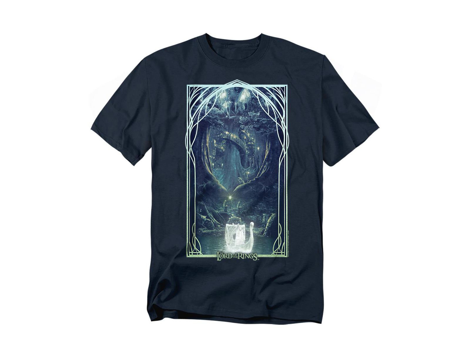 Lord Of The Rings Мужская футболка Epic Journey Lorthlorien