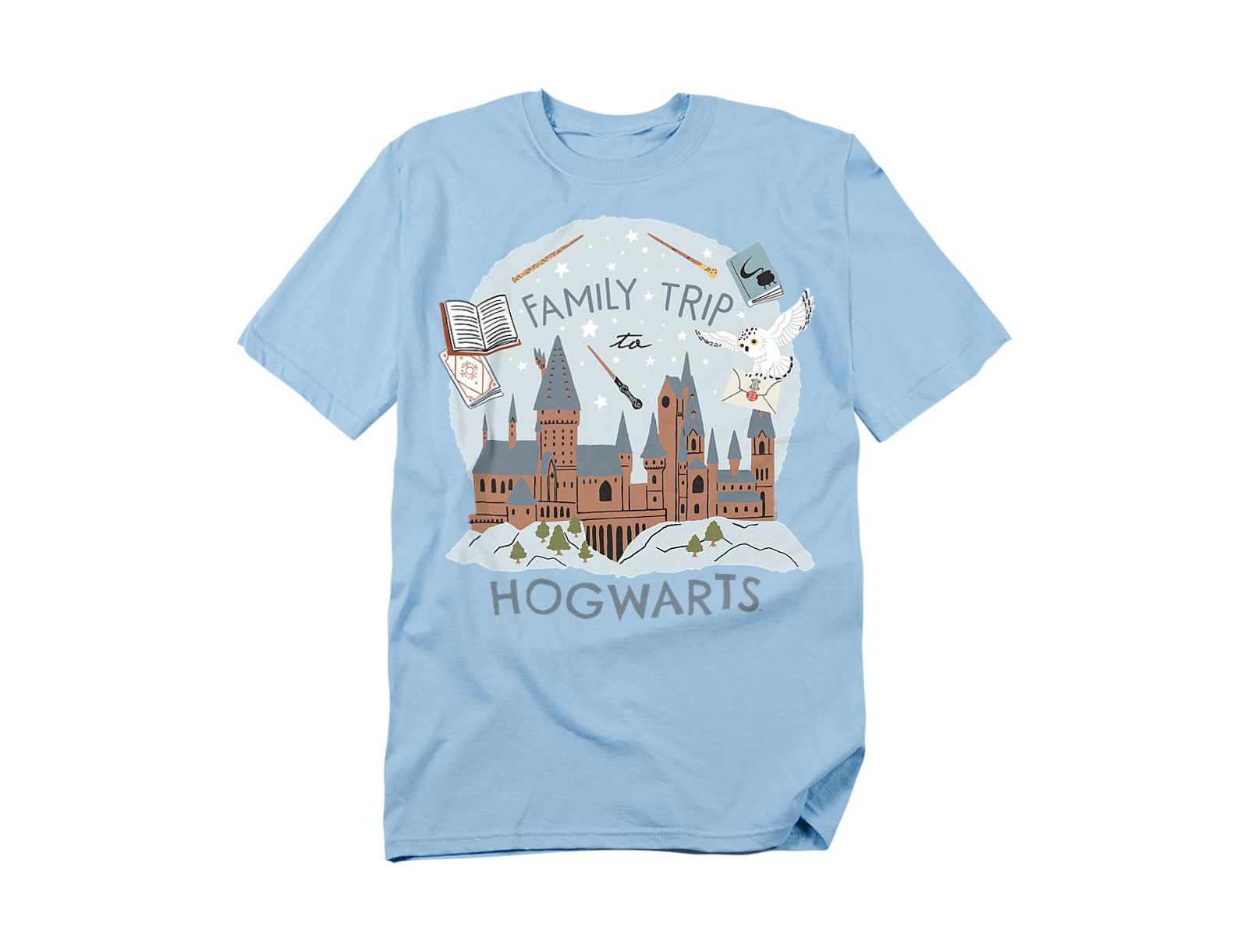 Мужская футболка Harry Potter Family Trip to Hogwarts