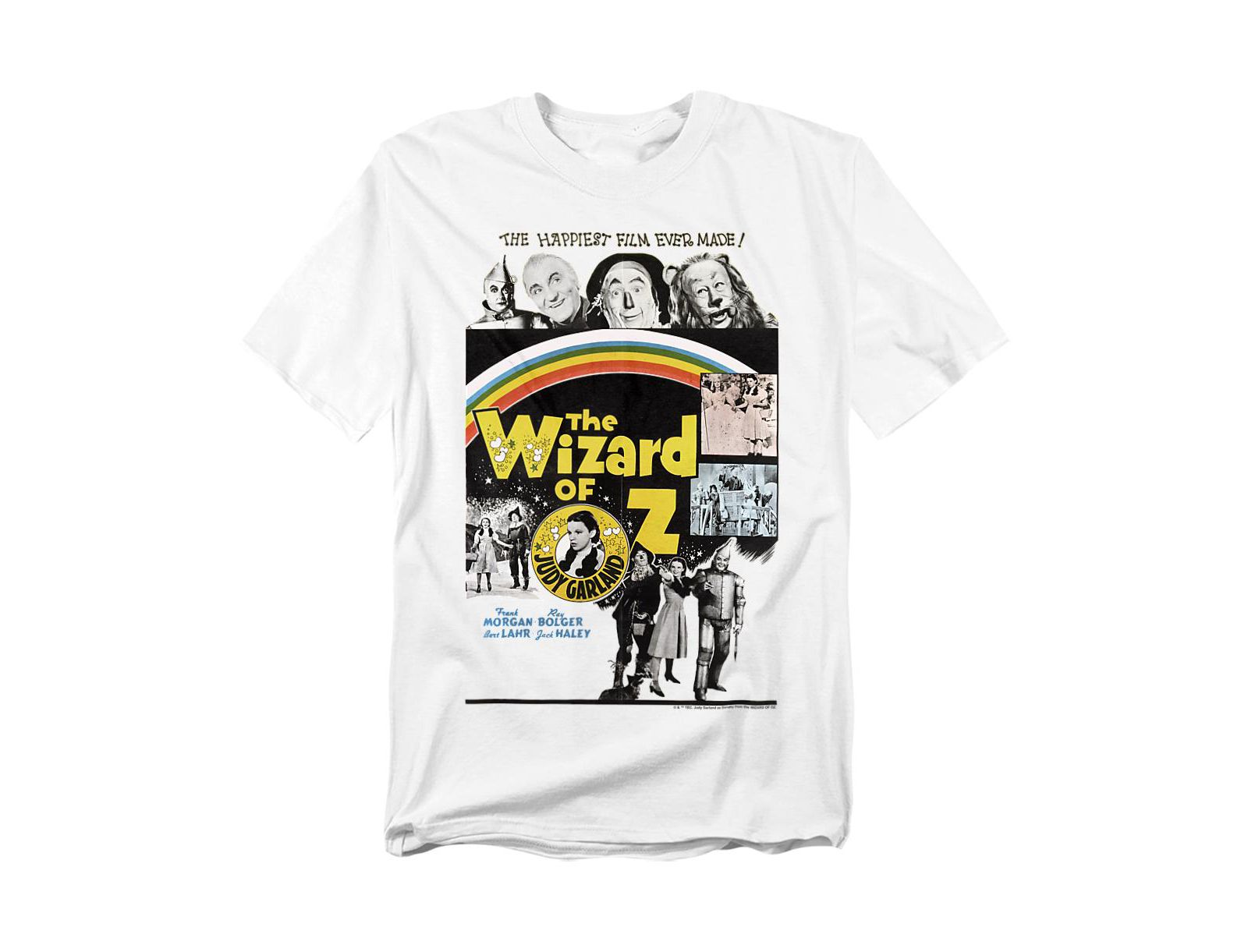Wizard Of Oz Men's The Happiest Film Ever Made Poster T-Shirt