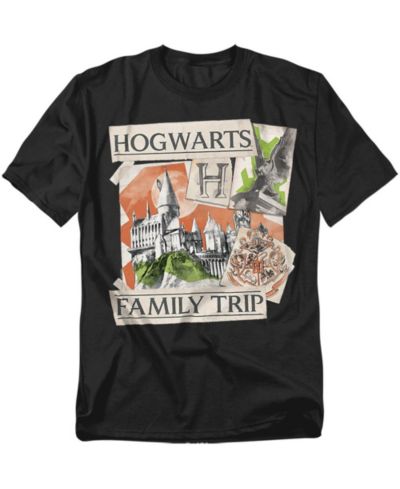 Мужская футболка Harry Potter Family Trip To Hogwarts Scrapbook