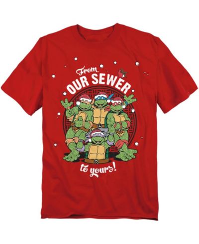 Мужская футболка Teenage Mutant Ninja Turtles Merry Christmas from Our Sewer