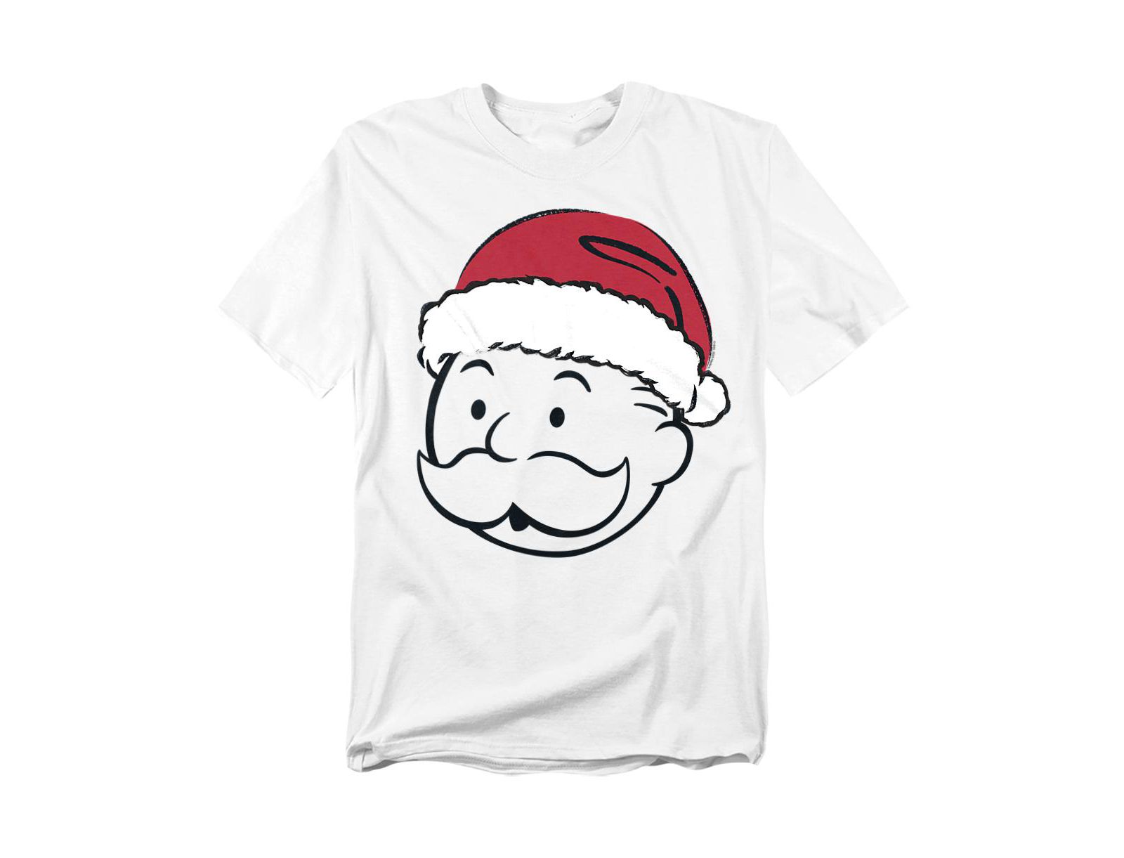 MONOPOLY Men's Santa Hat T-Shirt