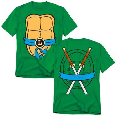 Teenage Mutant Ninja Turtles Мужская футболка Leonardo Shell Front
