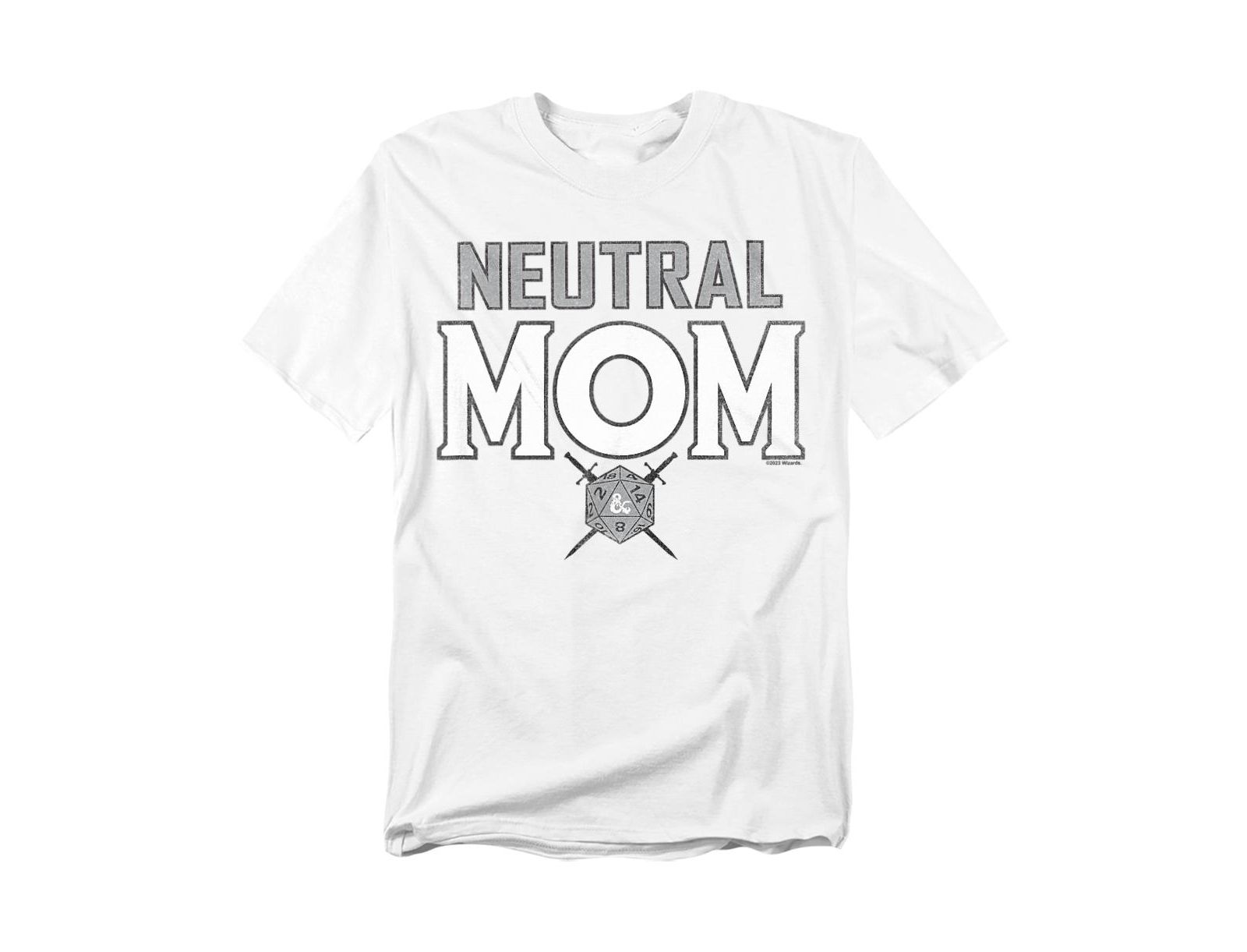 D&D Men's Mother's Day Neutral Mom T-Shirt
