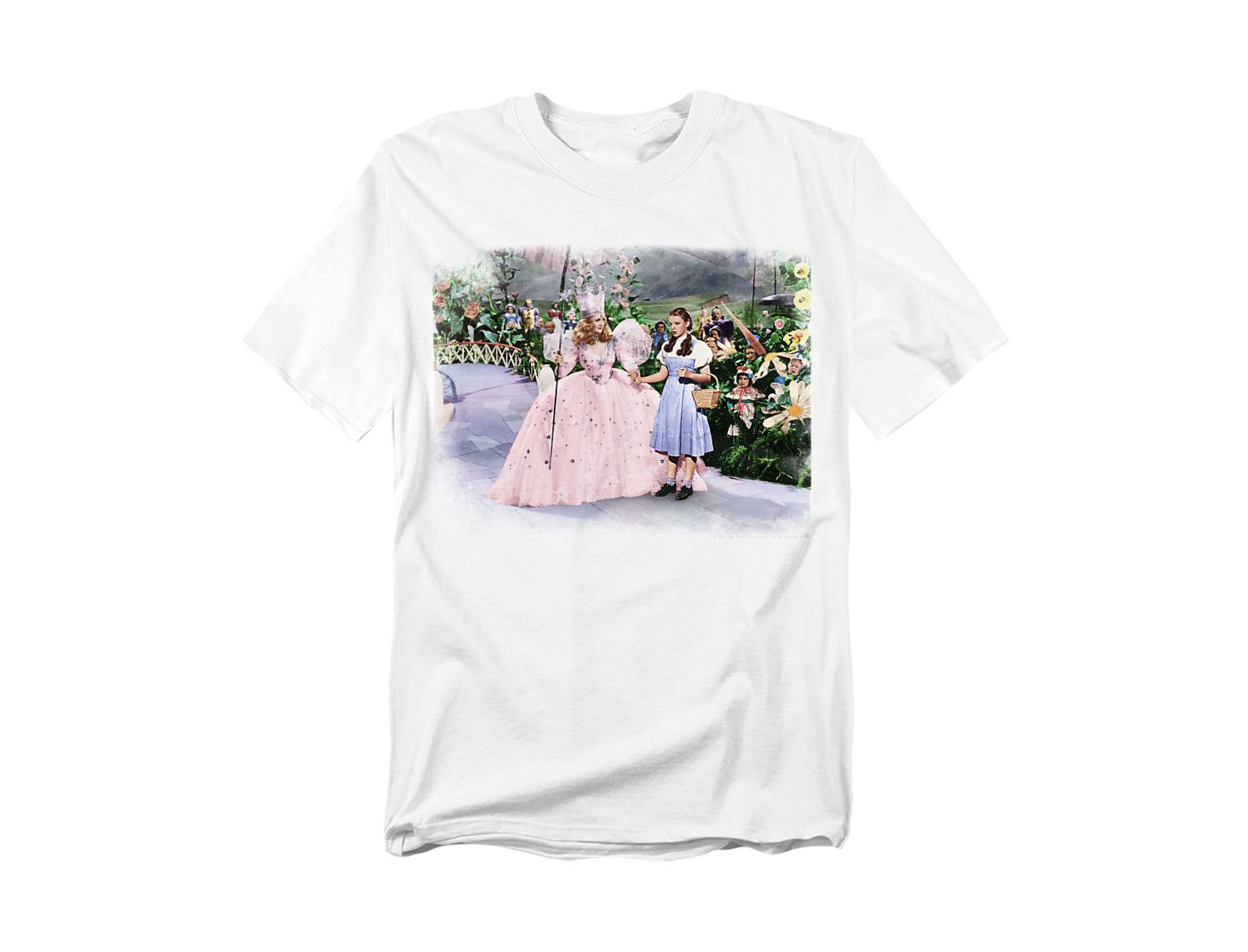 Wizard Of Oz Men's Dorothy And The Good Witch T-Shirt