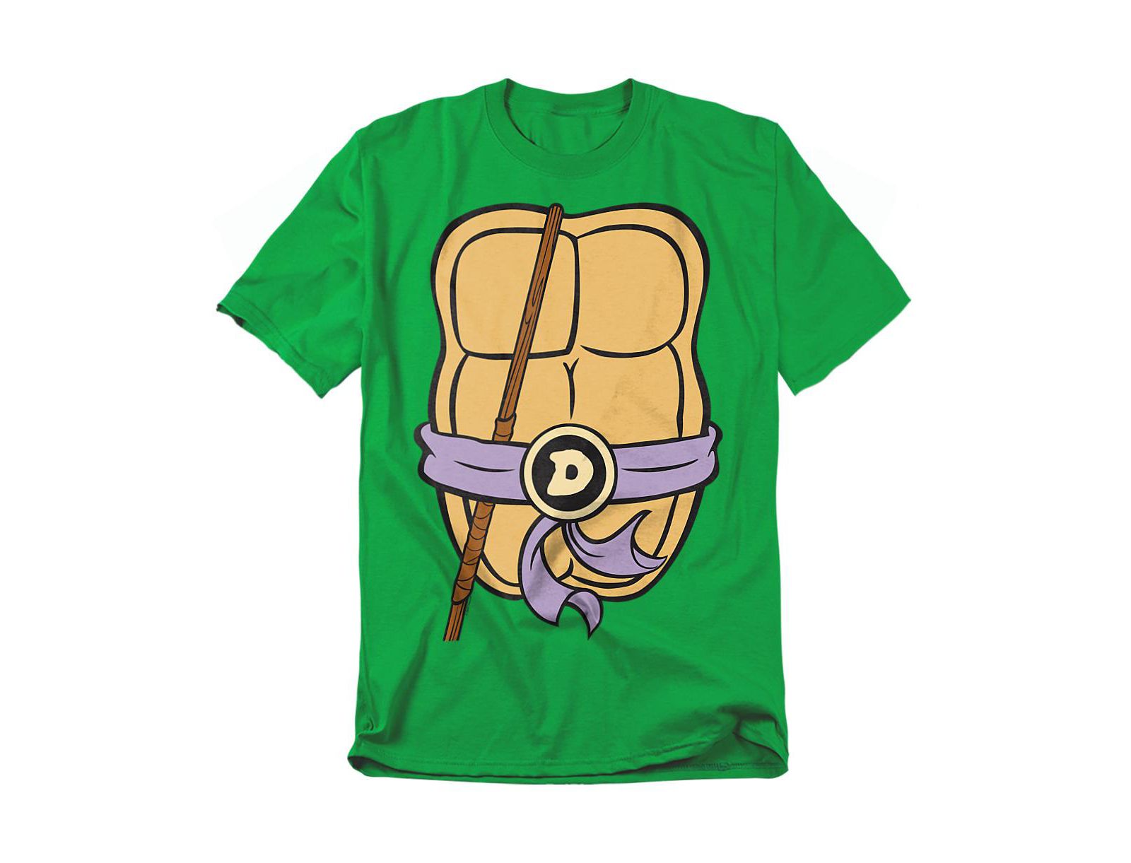 Teenage Mutant Ninja Turtles Men's Donatello Shell T-Shirt