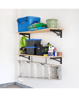 StoreYour DIY Wall Shelf Brackets | Heavy Duty Garage Wall Shelves