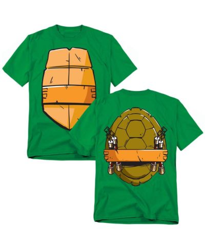 Футболка Teenage Mutant Ninja Turtles Big & Tall 2012 Michelangelo Shell Front Back