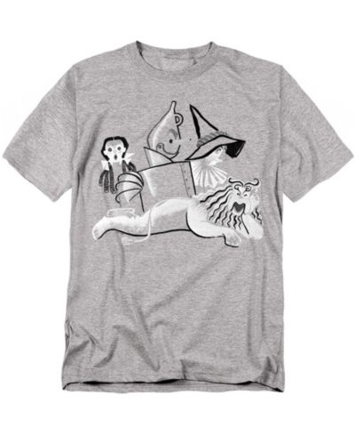 Wizard Of Oz Men's The Group Doodle T-Shirt