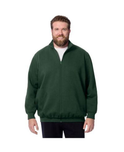 Мужская куртка KingSize reverse weave zip up