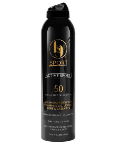 Спрей солнцезащитный Black Girl Sunscreen Active Sport SPF 50, 6 oz.