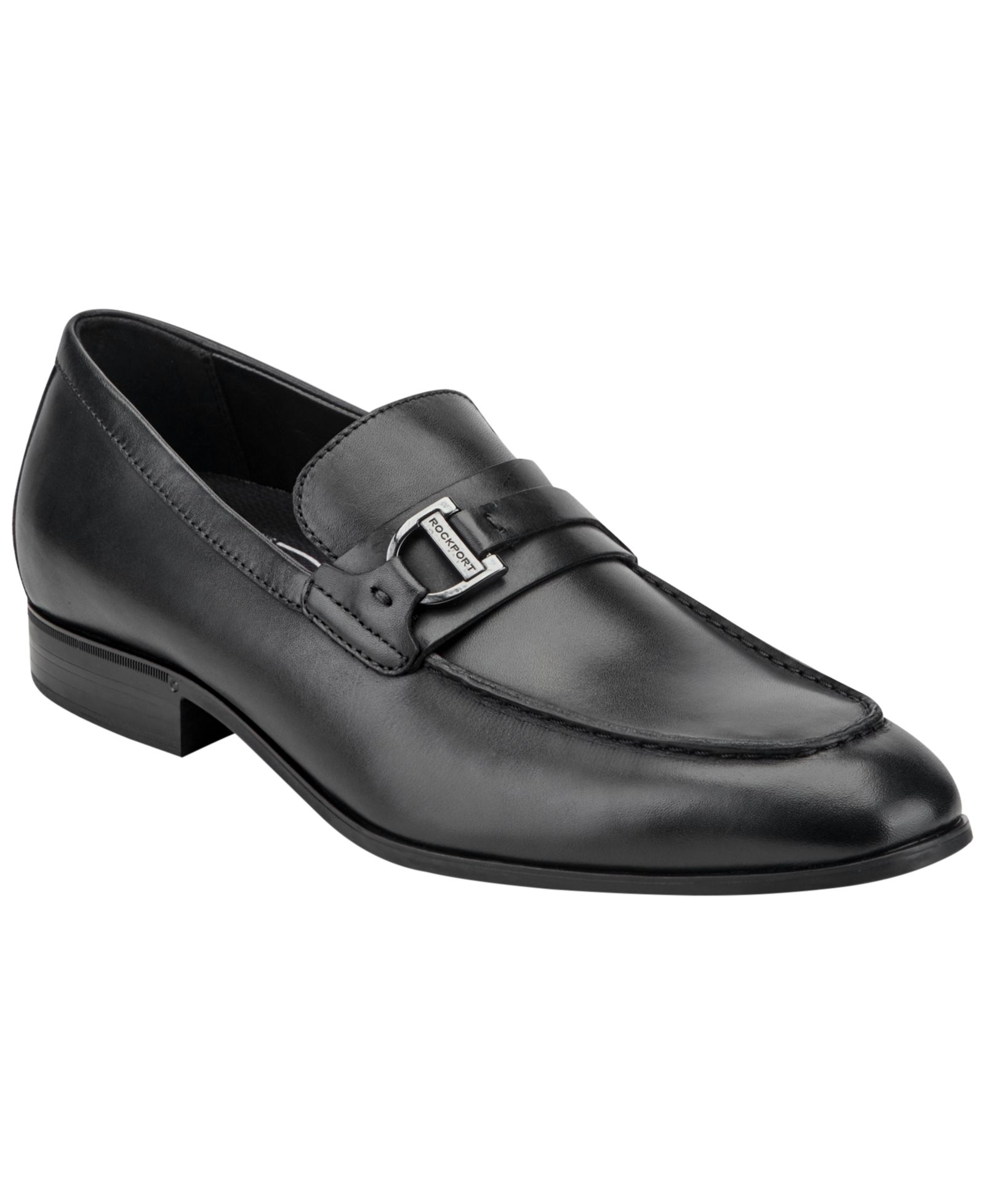 Rockport Men's Carlo Almond Toe Slip-On Dress Loafers
