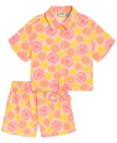 SCOTCH & SODA Детский набор из футболки с коротким рукавом и шорт 2-Piece Set, 2T-4T