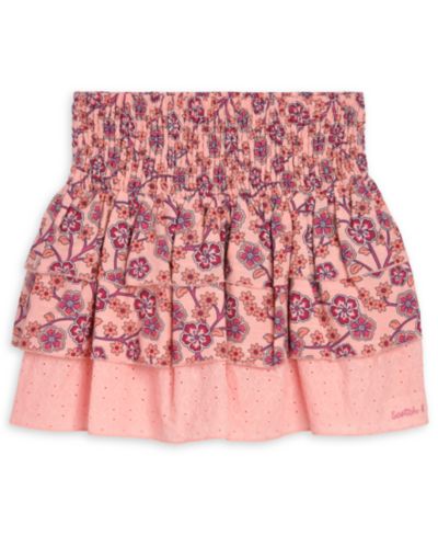 Детская юбка SCOTCH & SODA 7-16 Floral-Print Tiered Ruffle Mini Skirt