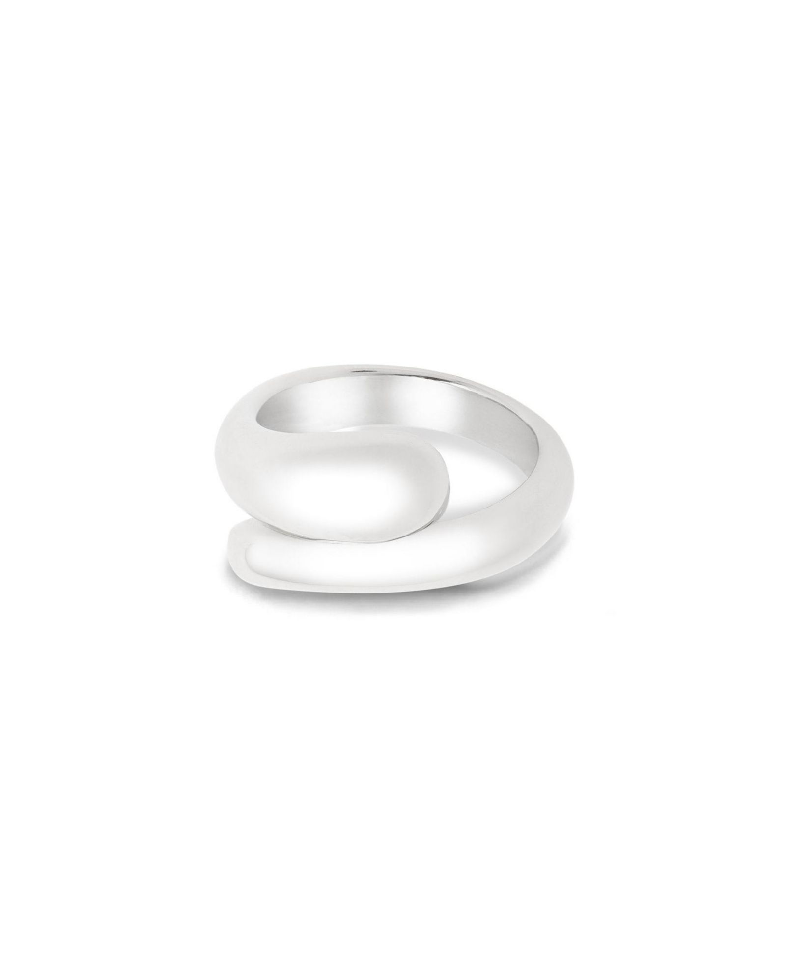 Кольцо The Lovery Sculpted Coil Ring Sterling Silver