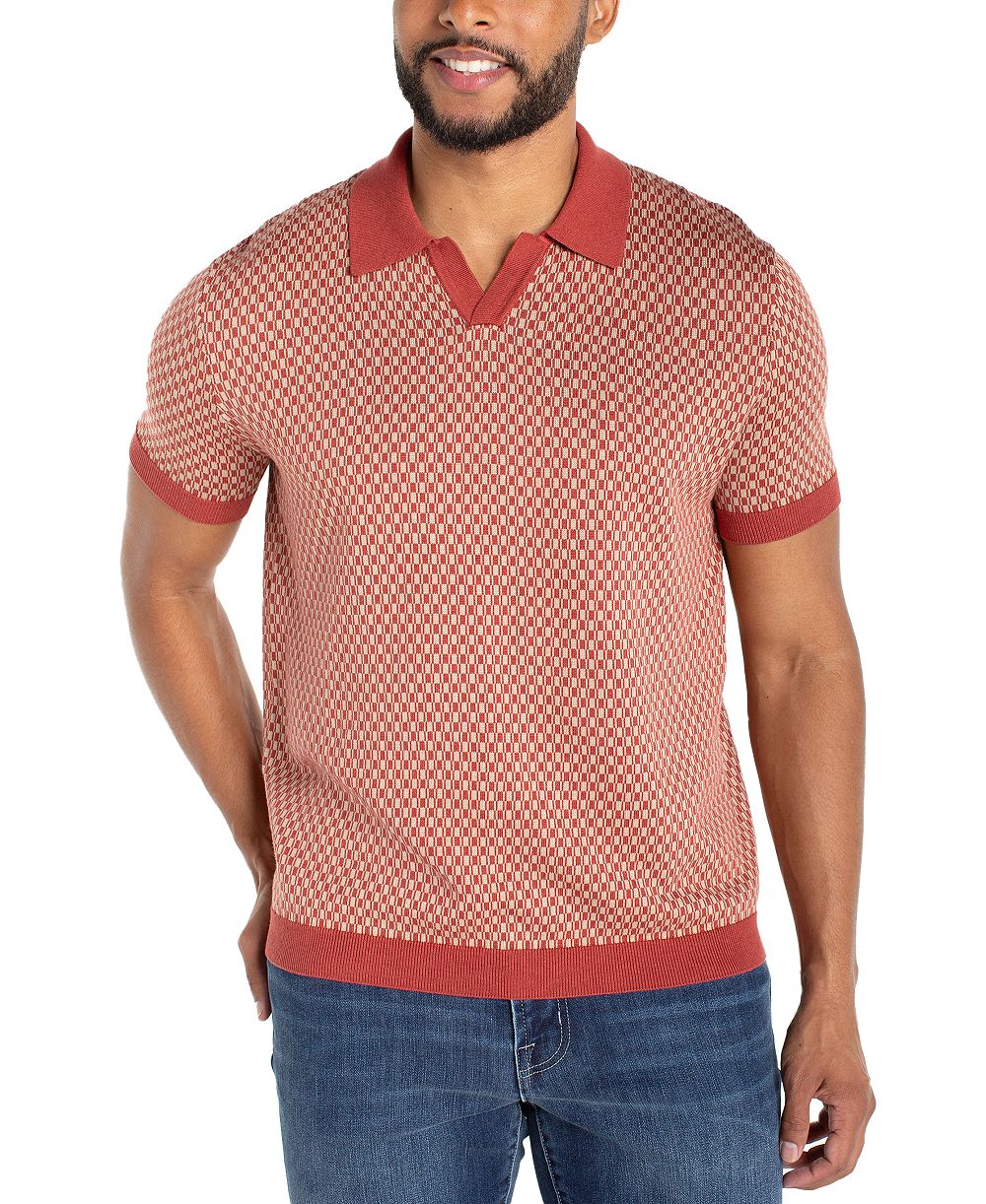 Мужской поло-свитер Liverpool Los Angeles Short-Sleeve Johnny Collar
