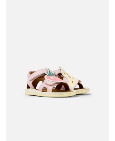 Детские кожаные сандалии Camper Bicho Twins First Walker T-Strap