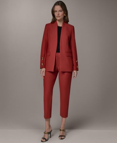 Donna Karan New York Women's Collarless Blazer