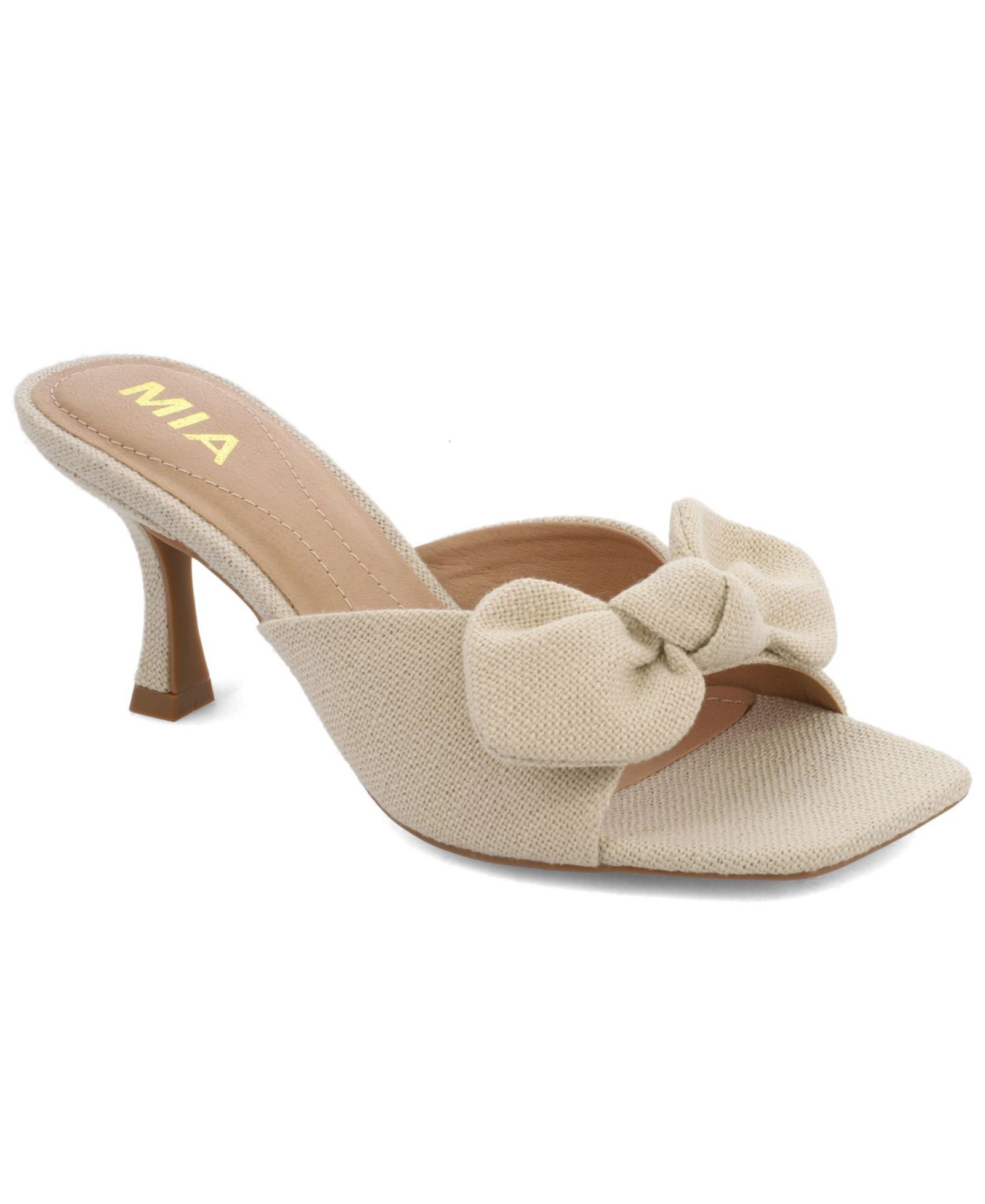 Женские нарядные босоножки MIA Elyzza Bow Kitten Heel