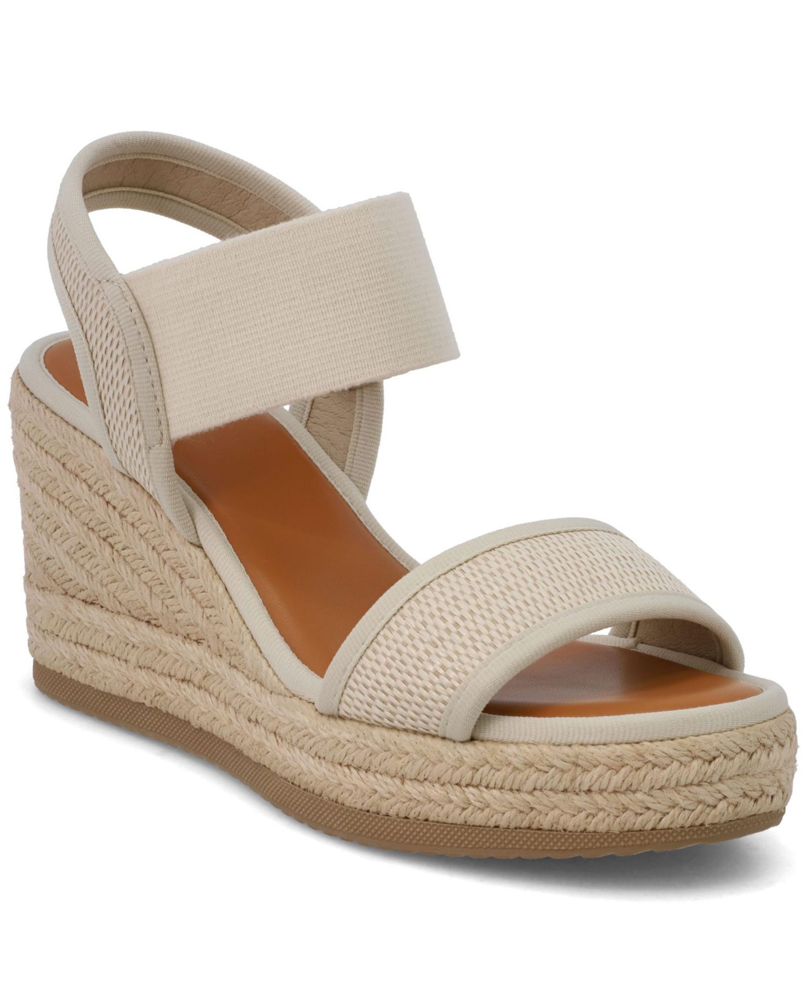 MIA Women's Berniece Ankle-Strap Espadrille Wedge Sandals
