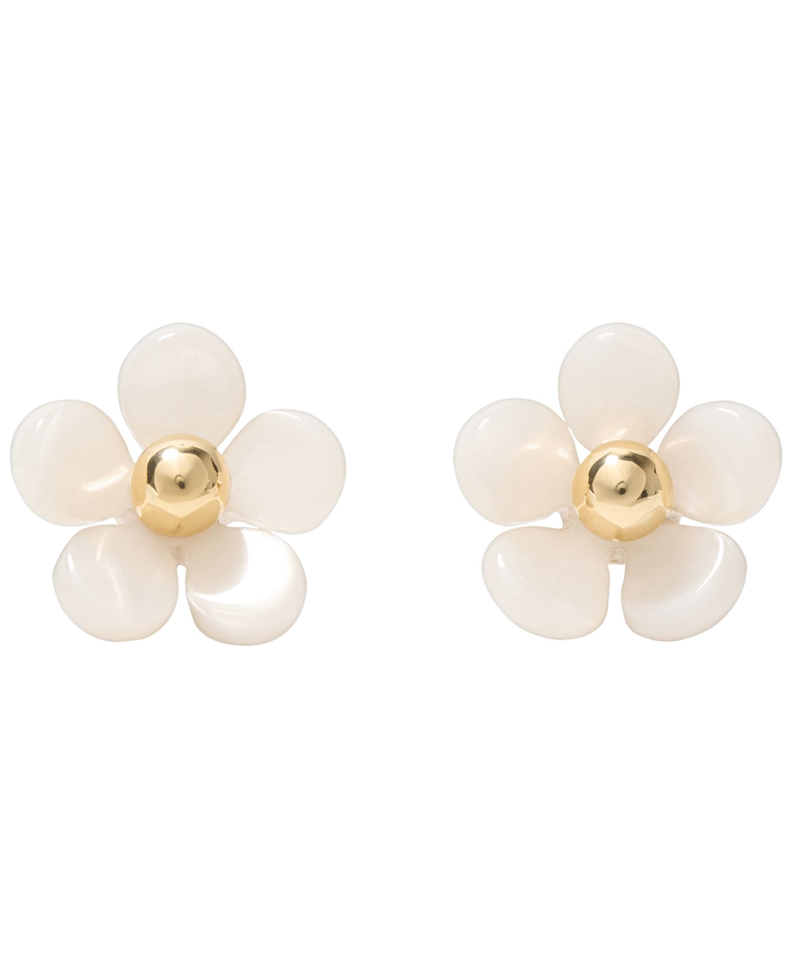 kate spade new york серьги-гвоздики Gold-Tone Summer Daze Flower