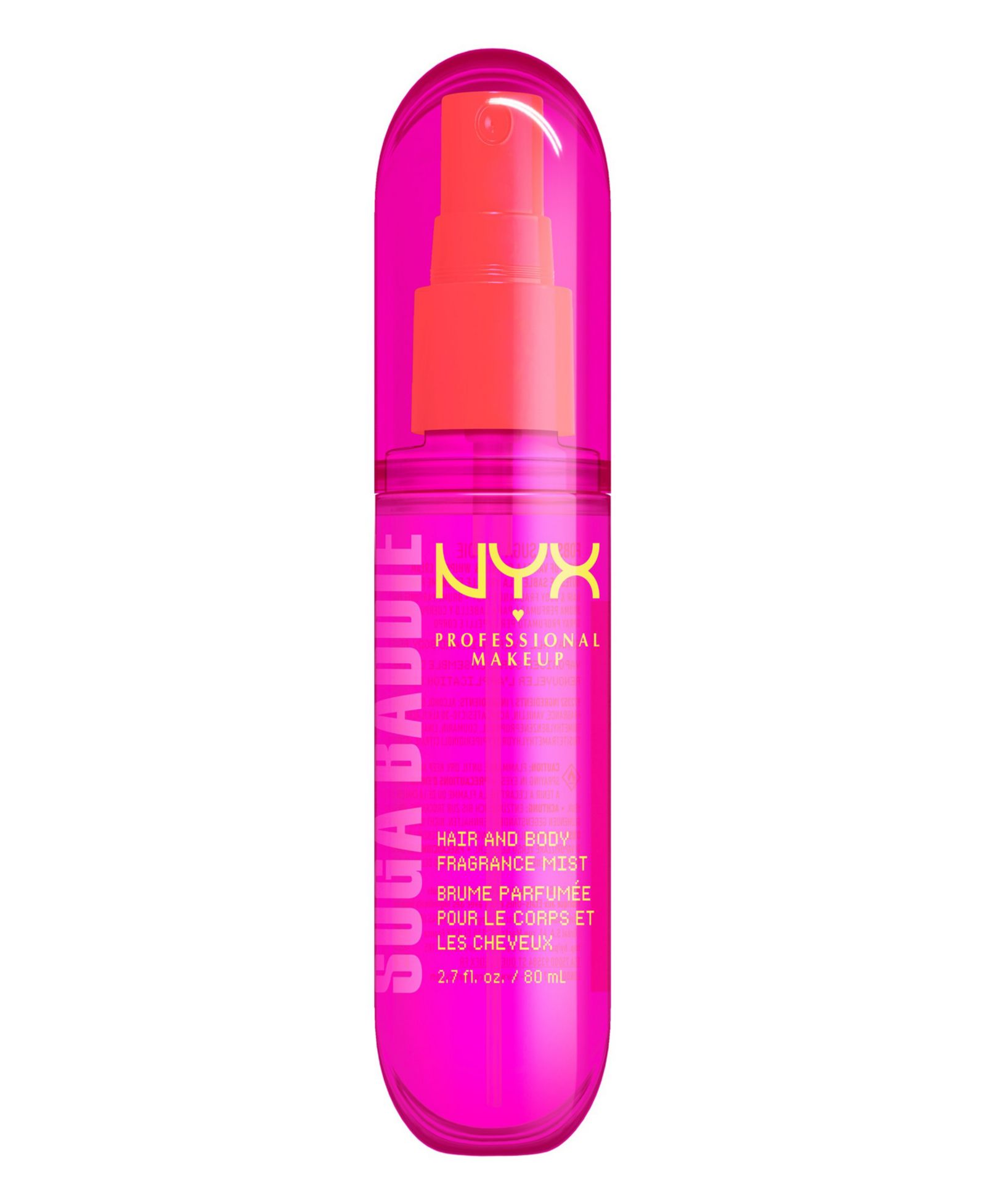 NYX Professional Makeup Fat Oil Body Mist, 2.7 oz.